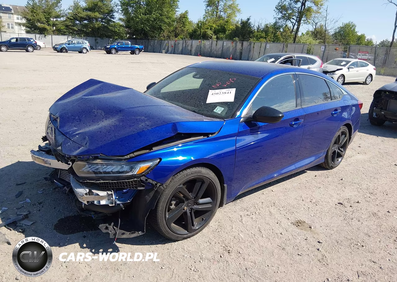 2022 Honda Accord Sport VIN:1HGCV1F30NA019284 - 2