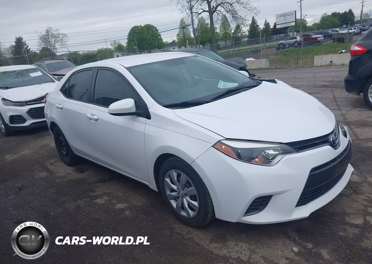 2015 Toyota Corolla Le – zdjęcie 1 z 16