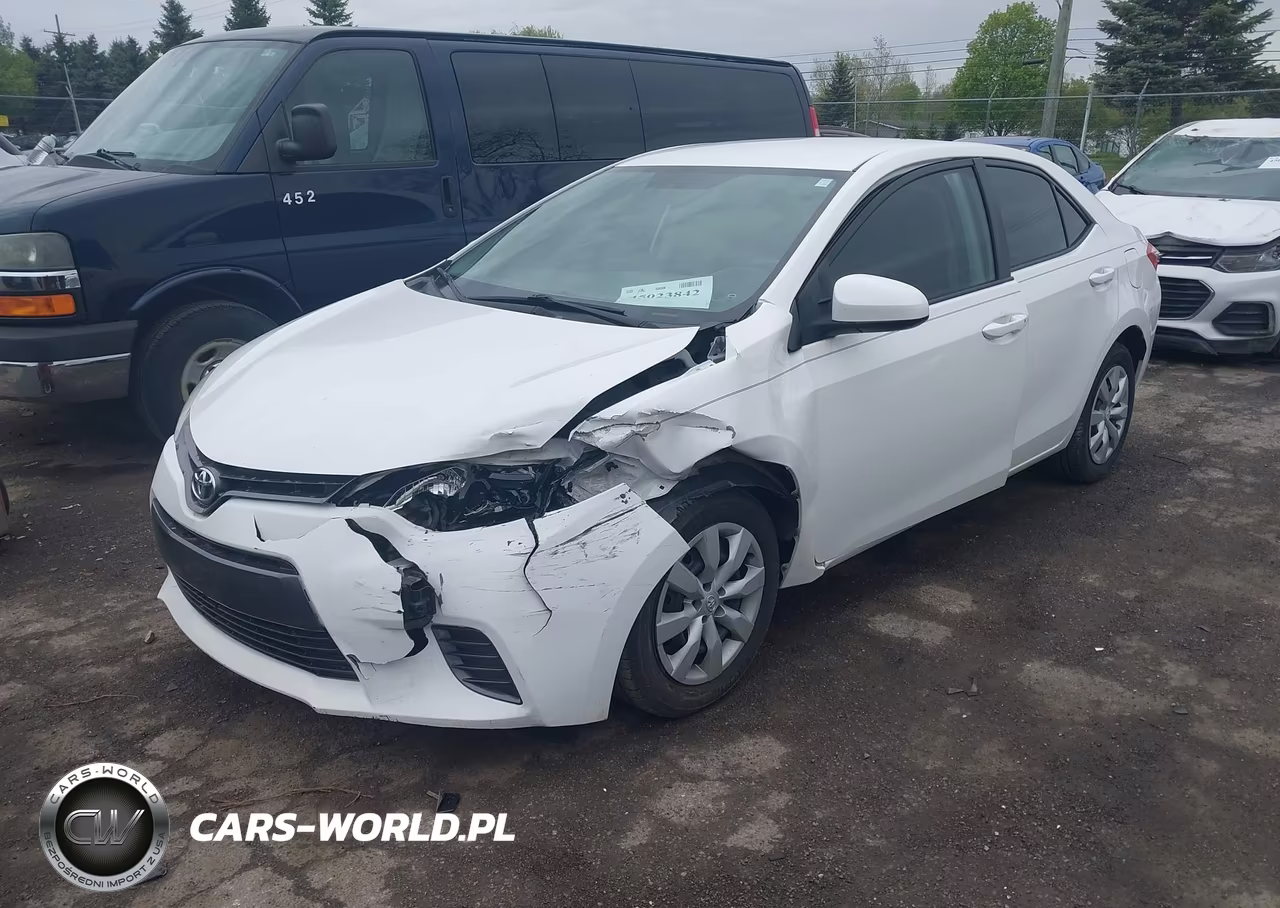 2015 Toyota Corolla Le VIN:2T1BURHE5FC463591 - 2