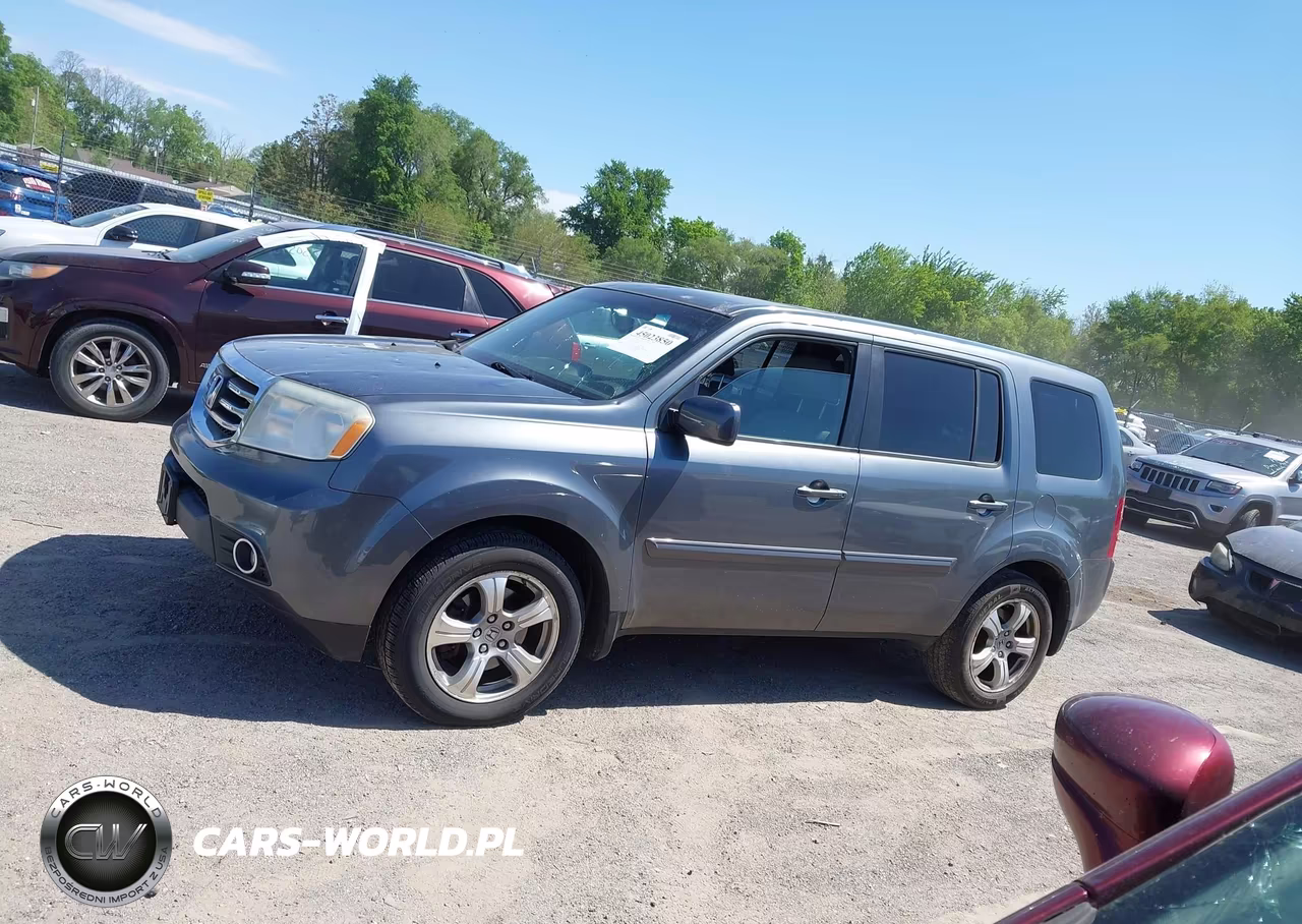2013 Honda Pilot Ex-L VIN:5FNYF4H56DB065015 - 14
