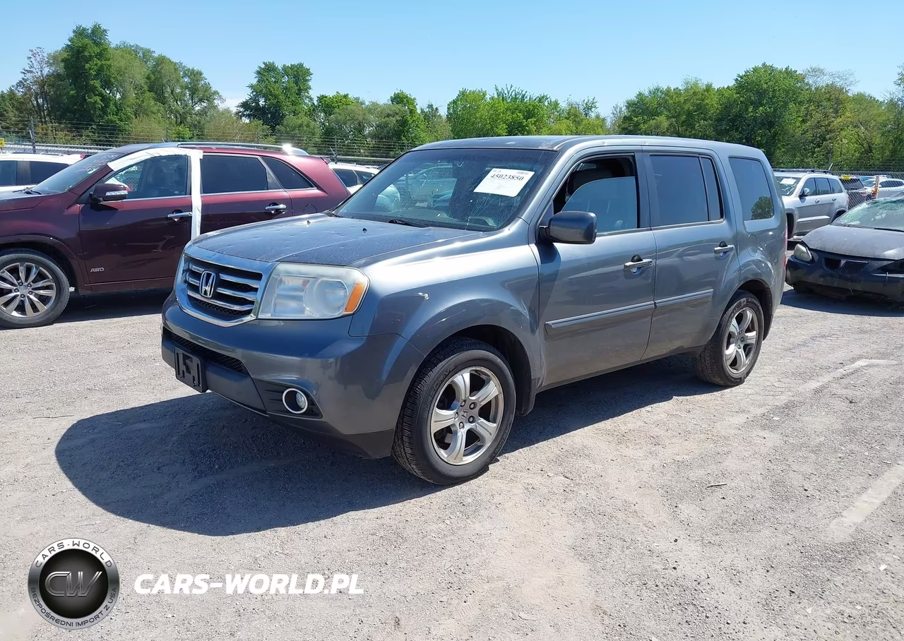 2013 Honda Pilot Ex-L VIN:5FNYF4H56DB065015 - 2