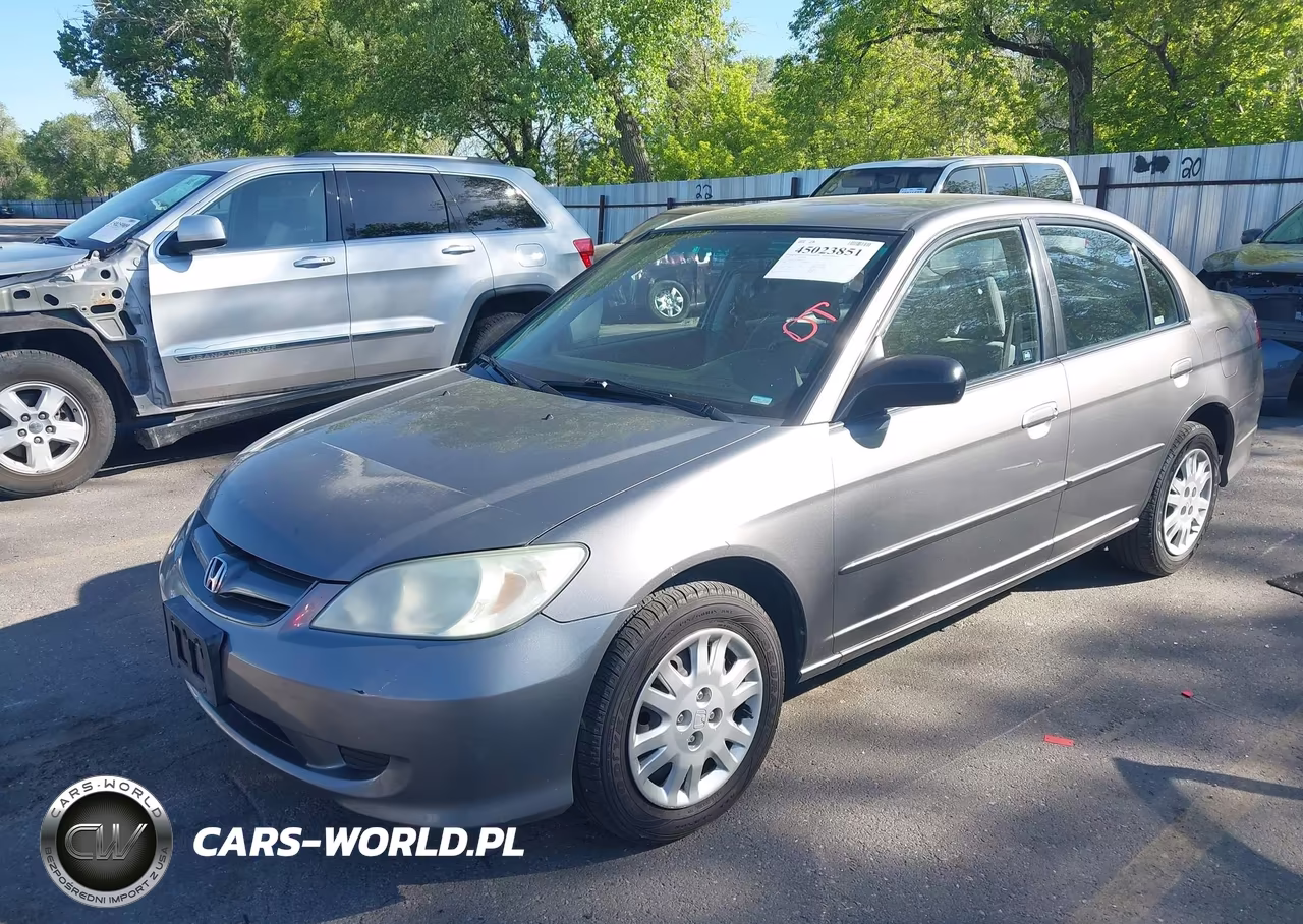 2004 Honda Civic Lx VIN:1HGES16574L010135 - 2