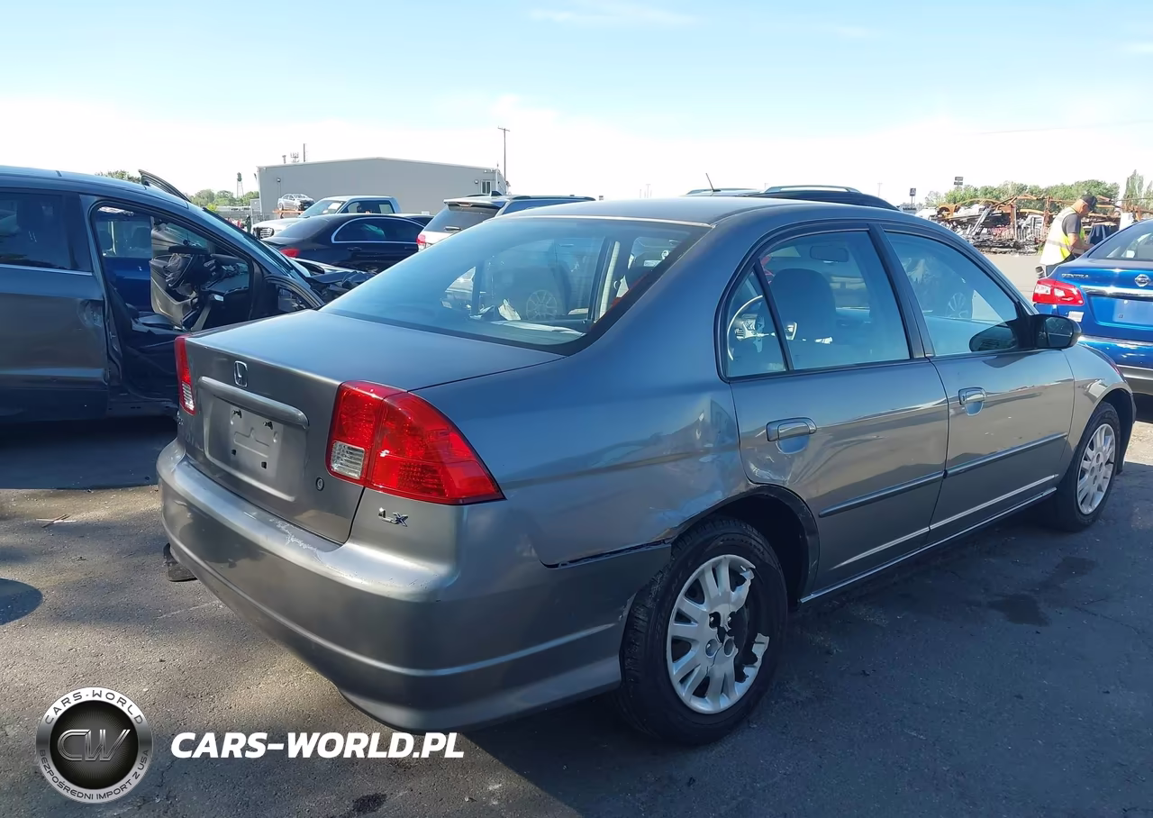 2004 Honda Civic Lx VIN:1HGES16574L010135 - 4