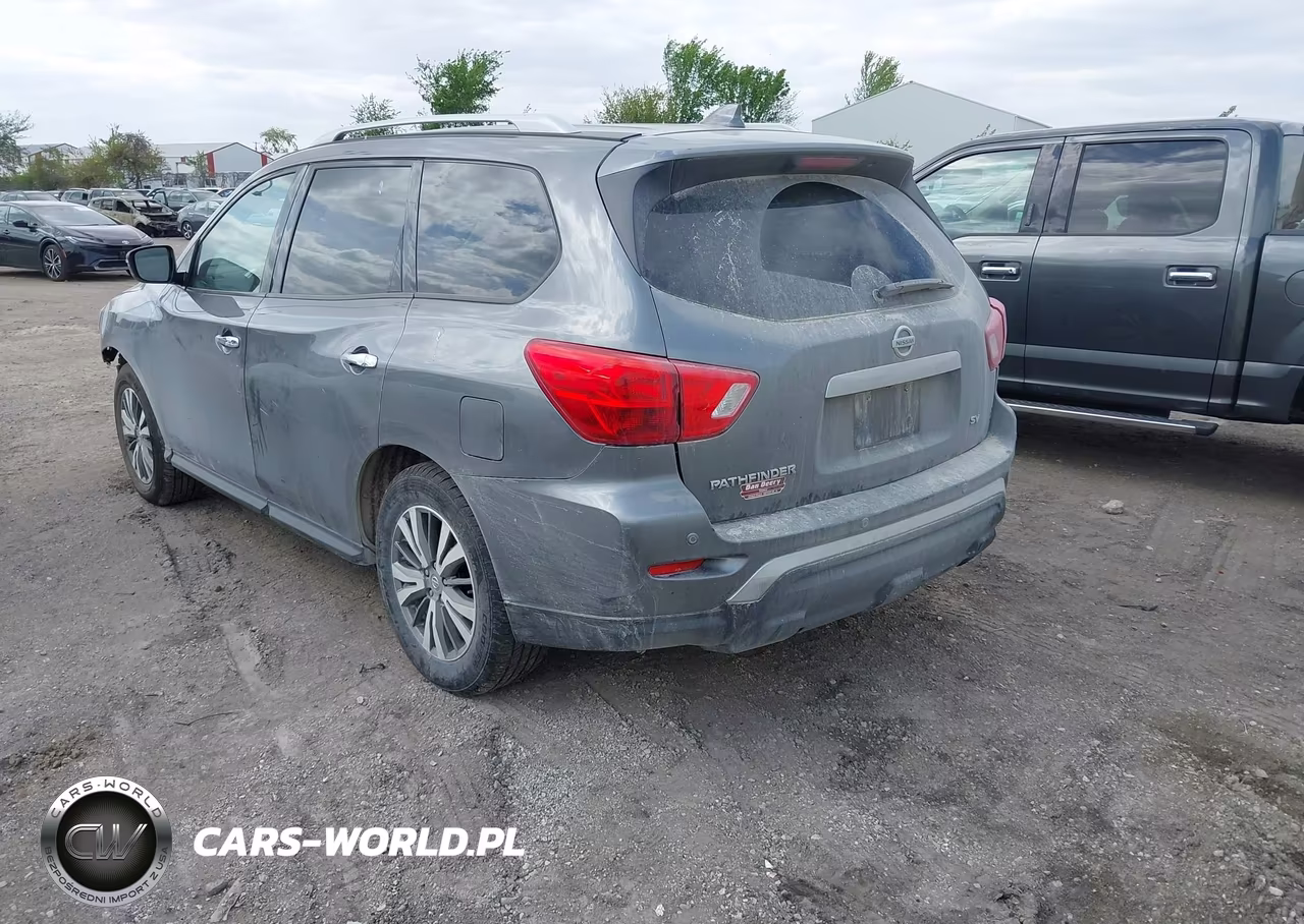2019 Nissan Pathfinder Sv VIN:5N1DR2MN1KC625917 - 3