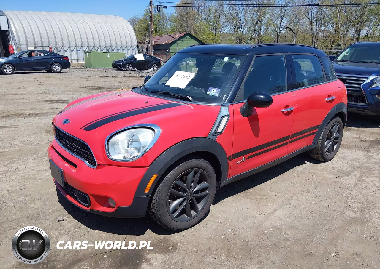 2011 Mini Cooper S Countryman VIN:WMWZC5C54BWL54281 - 2