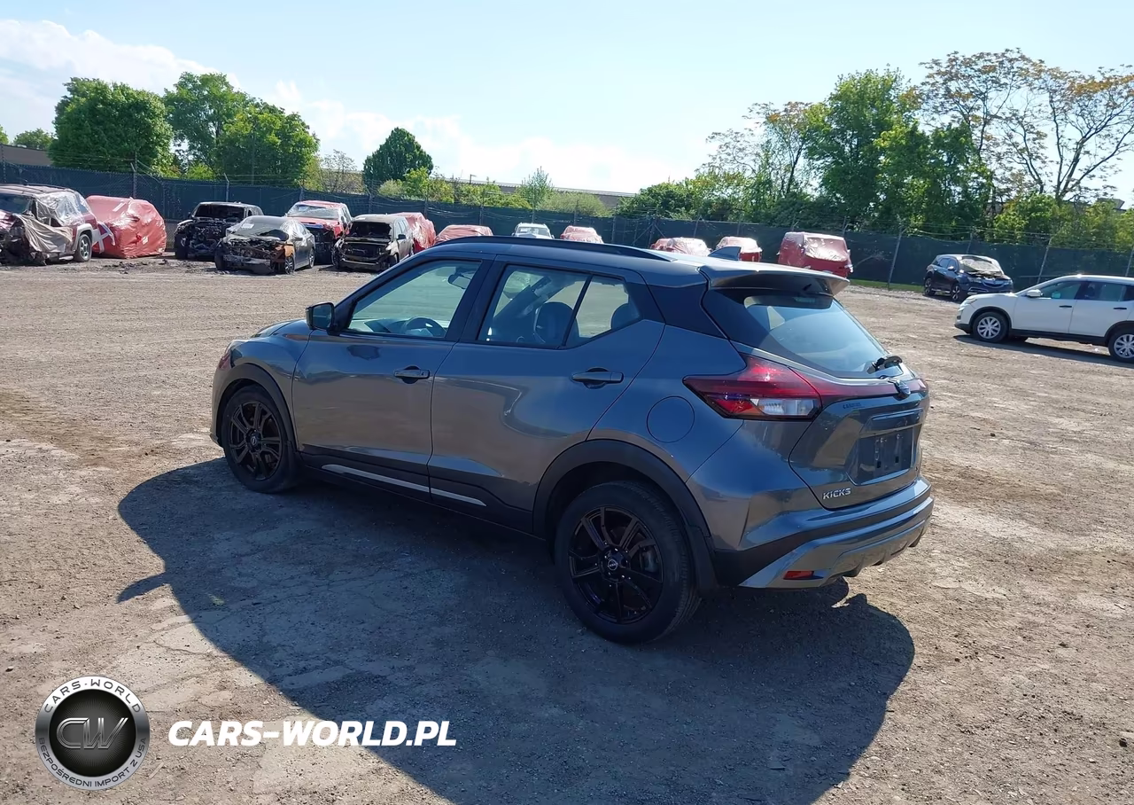 2022 Nissan Kicks Sr Xtronic Cvt VIN:3N1CP5DV3NL530410 - 3