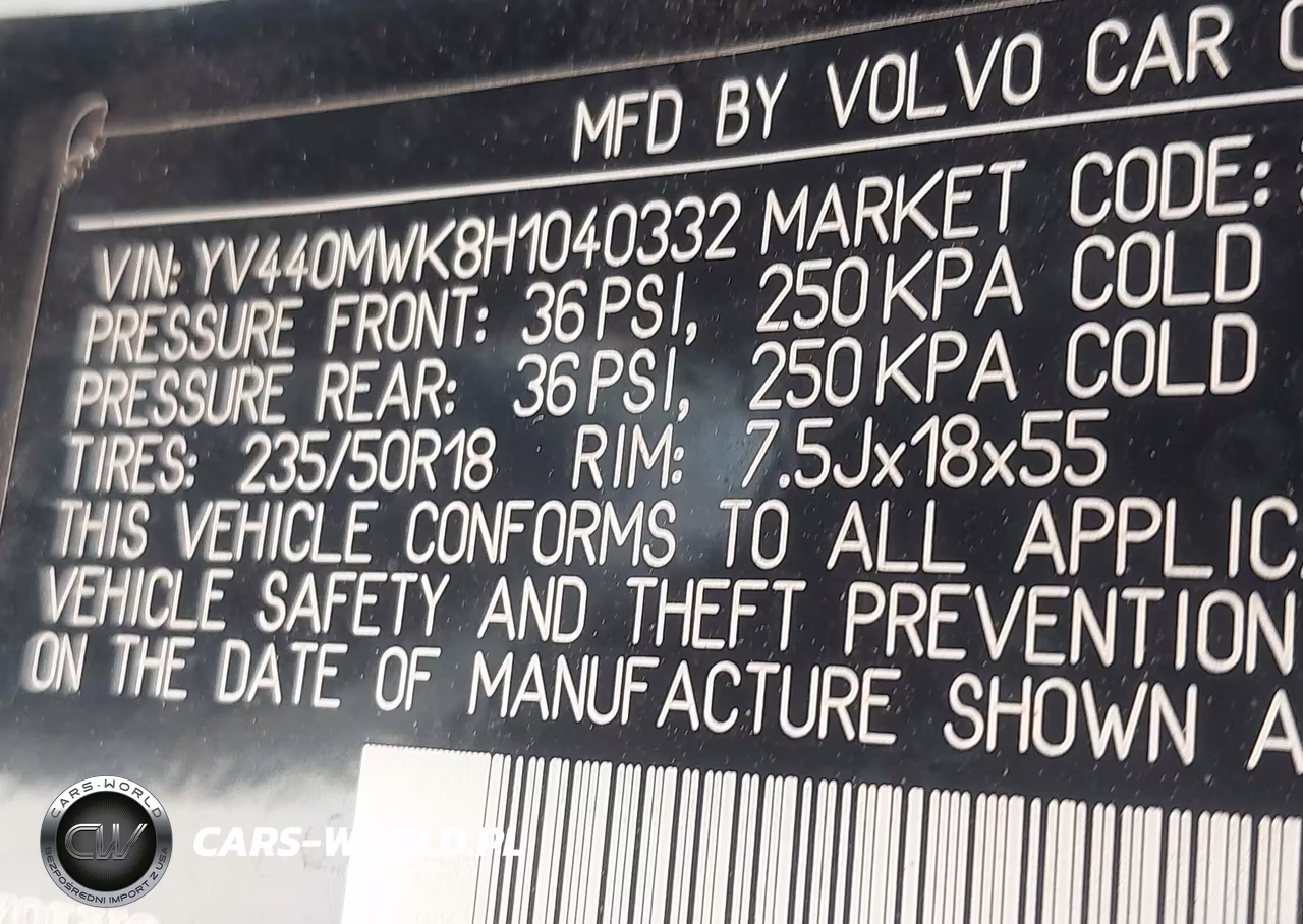 2017 Volvo V60 Cross Country T5 VIN:YV440MWK8H1040332 - 9