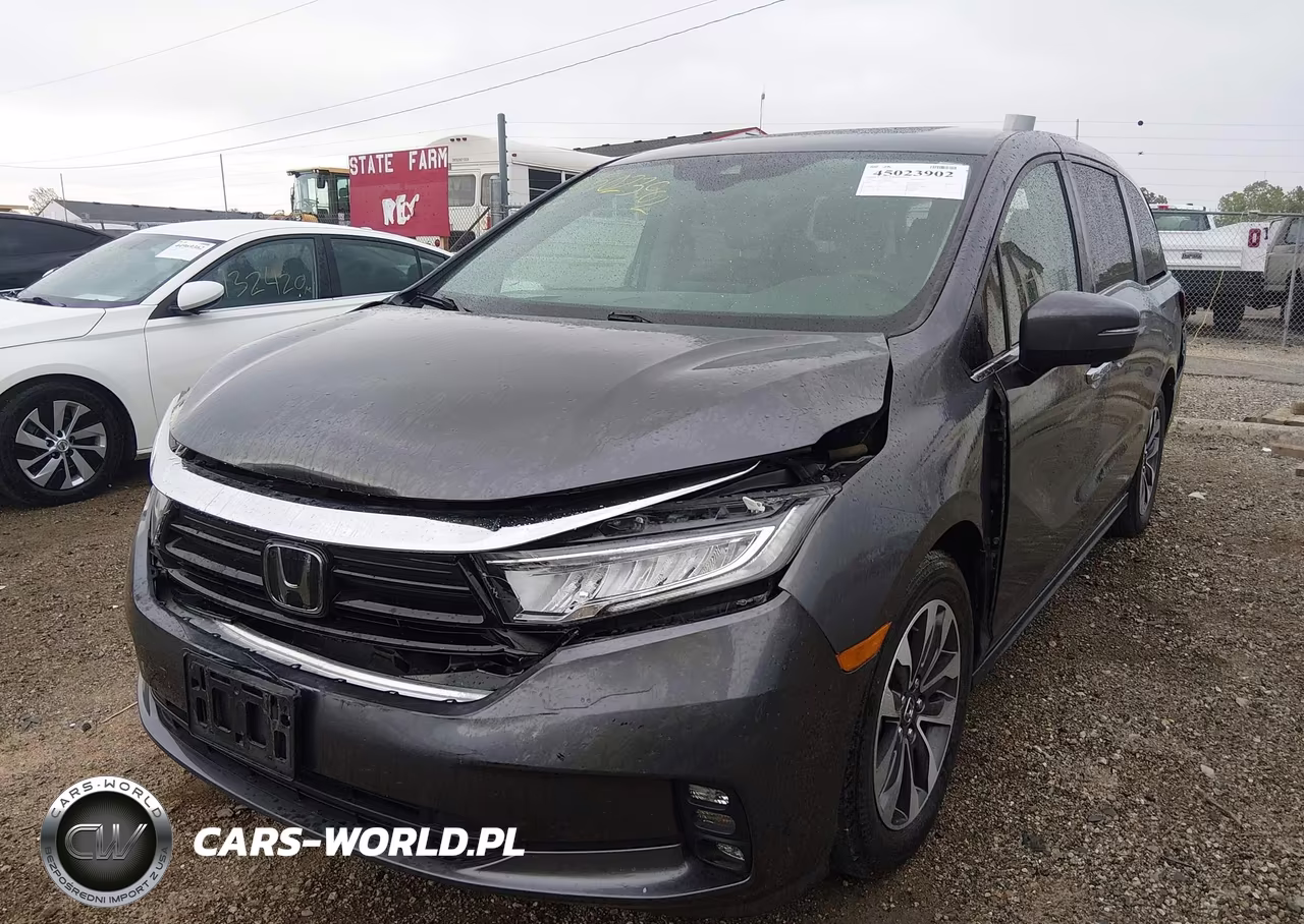 2022 Honda Odyssey Ex-L VIN:5FNRL6H73NB065288 - 2