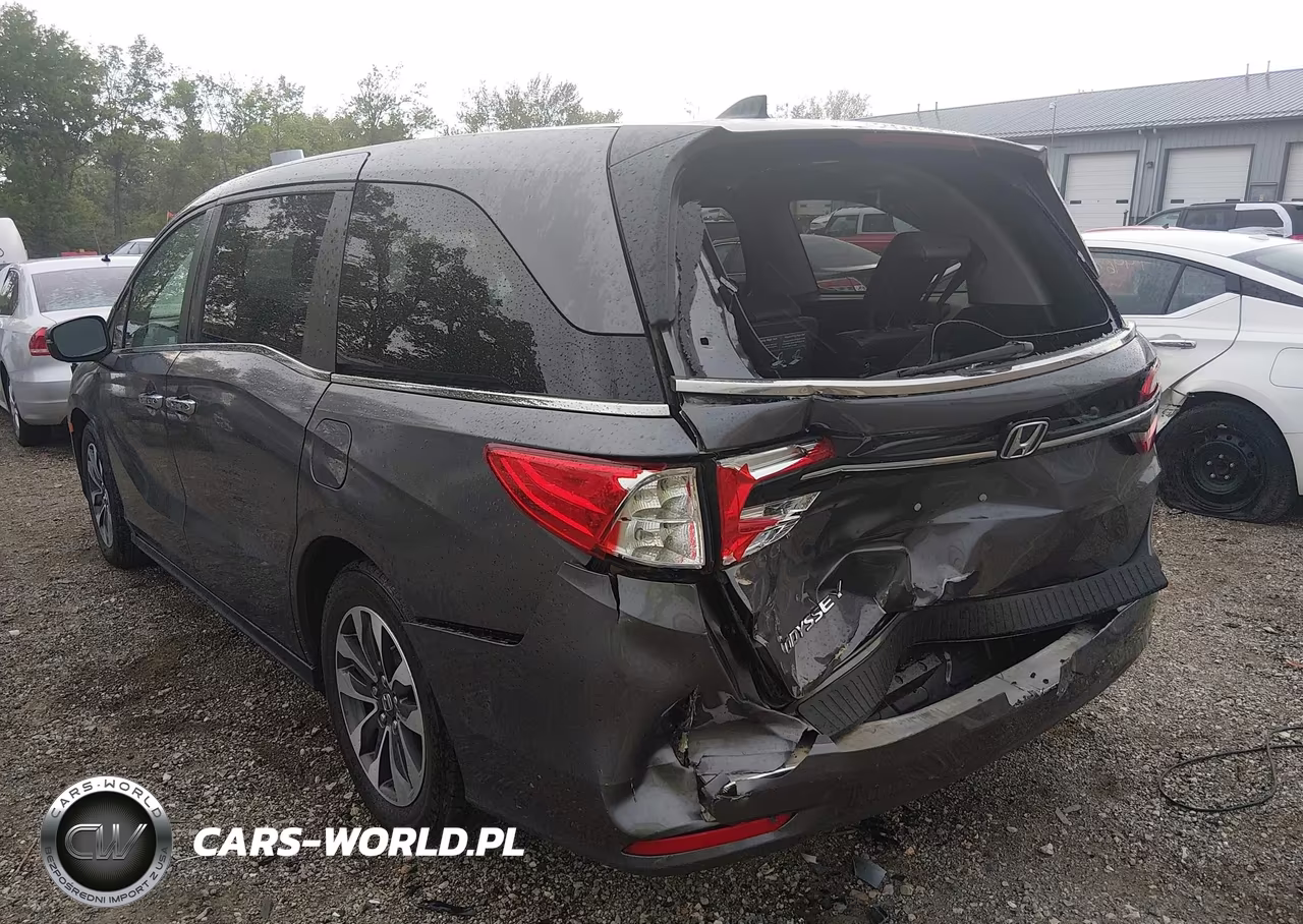 2022 Honda Odyssey Ex-L VIN:5FNRL6H73NB065288 - 3