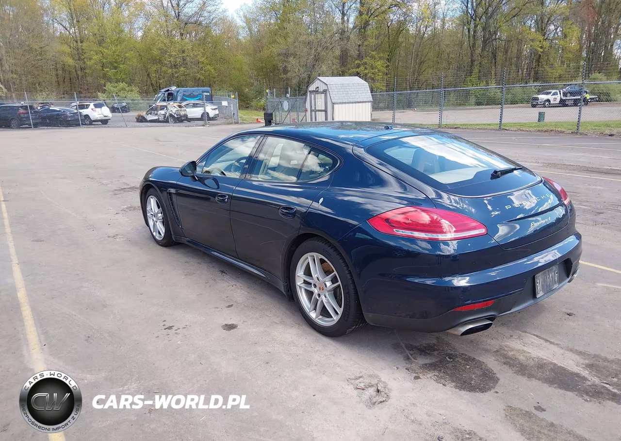 2014 Porsche Panamera 4 VIN:WP0AA2A73EL009631 - 3