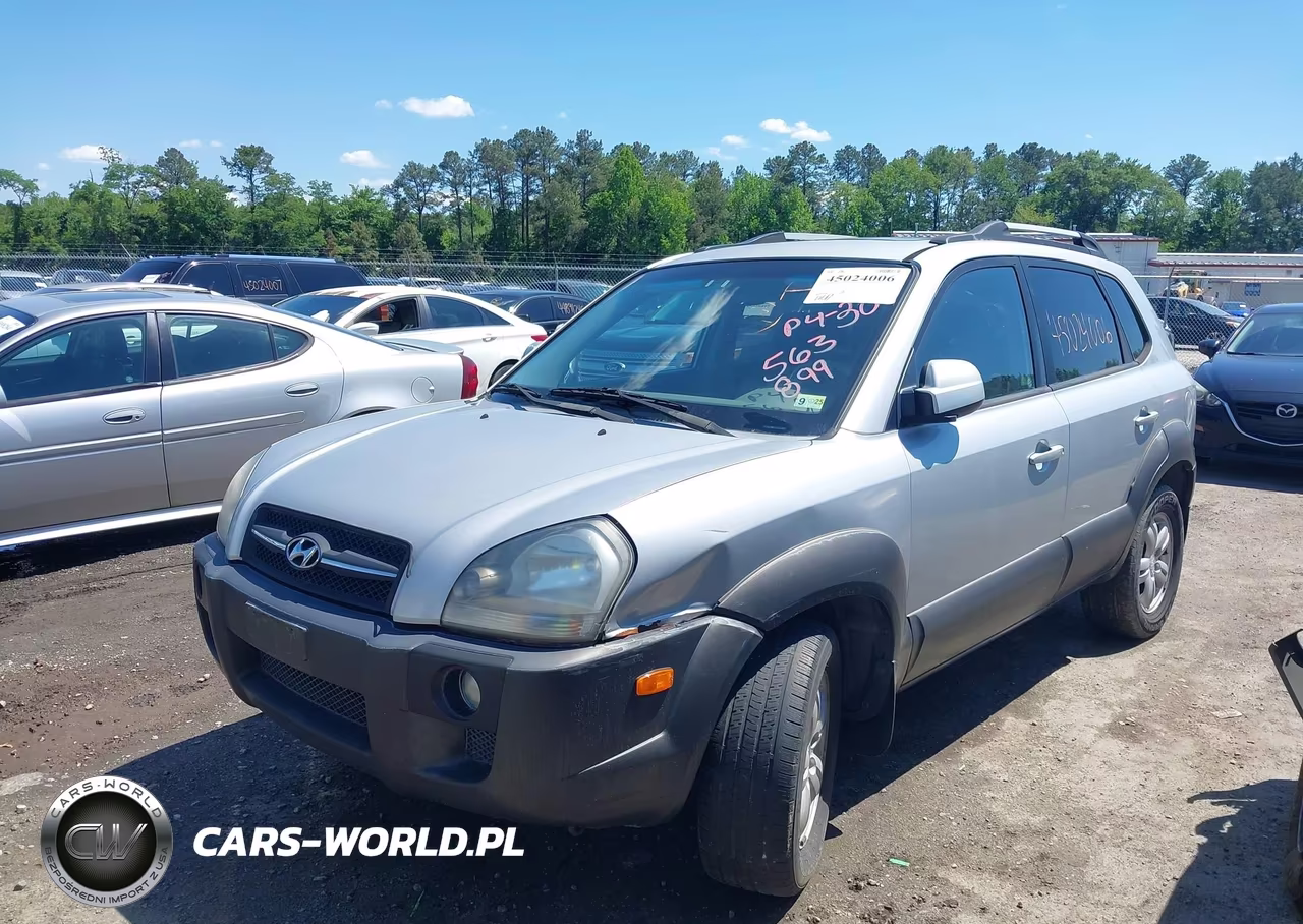 2007 Hyundai Tucson Limited-Se VIN:KM8JN12D47U563899 - 2