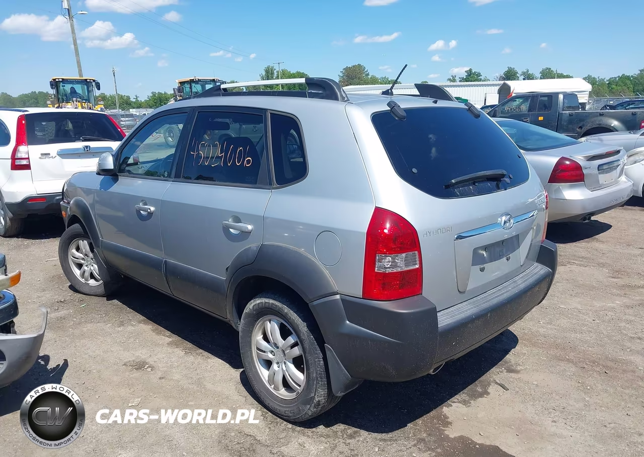 2007 Hyundai Tucson Limited-Se VIN:KM8JN12D47U563899 - 3