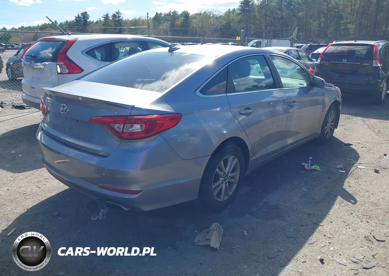 2017 Hyundai Sonata Se VIN:5NPE24AF6HH524424 - 4