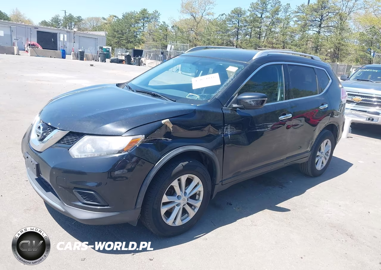 2016 Nissan Rogue Sv VIN:KNMAT2MV6GP623492 - 2