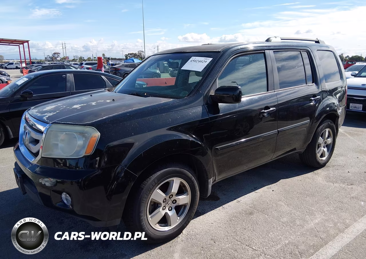 2009 Honda Pilot Ex-L VIN:5FNYF386X9B027118 - 2