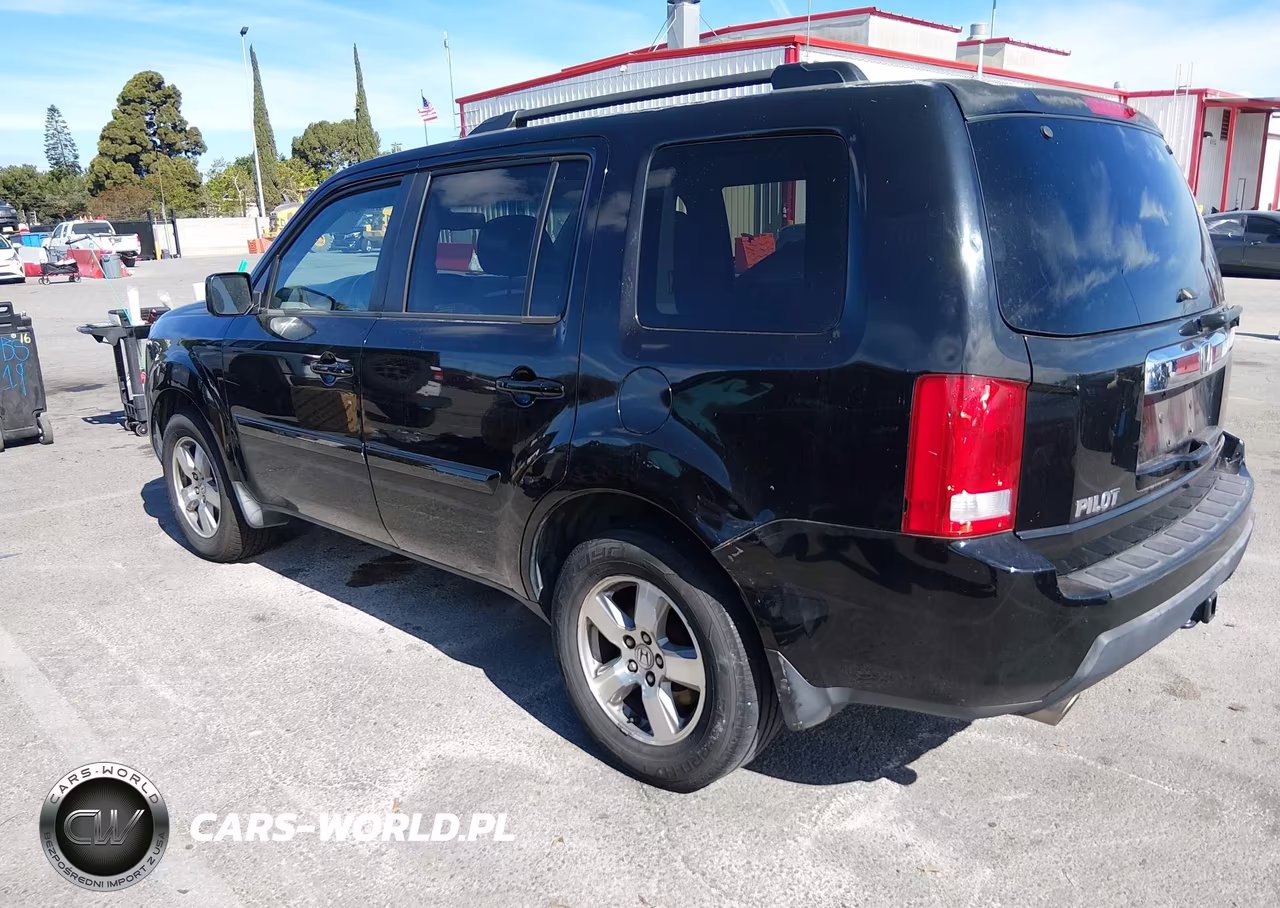 2009 Honda Pilot Ex-L VIN:5FNYF386X9B027118 - 3