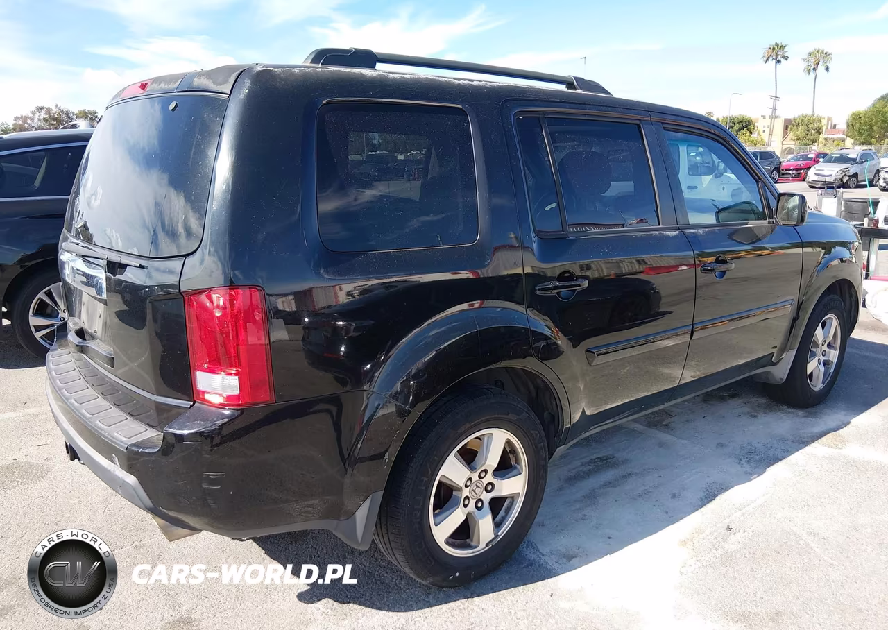 2009 Honda Pilot Ex-L VIN:5FNYF386X9B027118 - 4