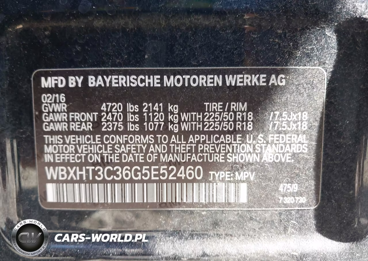 2016 BMW X1 xDrive28I VIN:WBXHT3C36G5E52460 - 9
