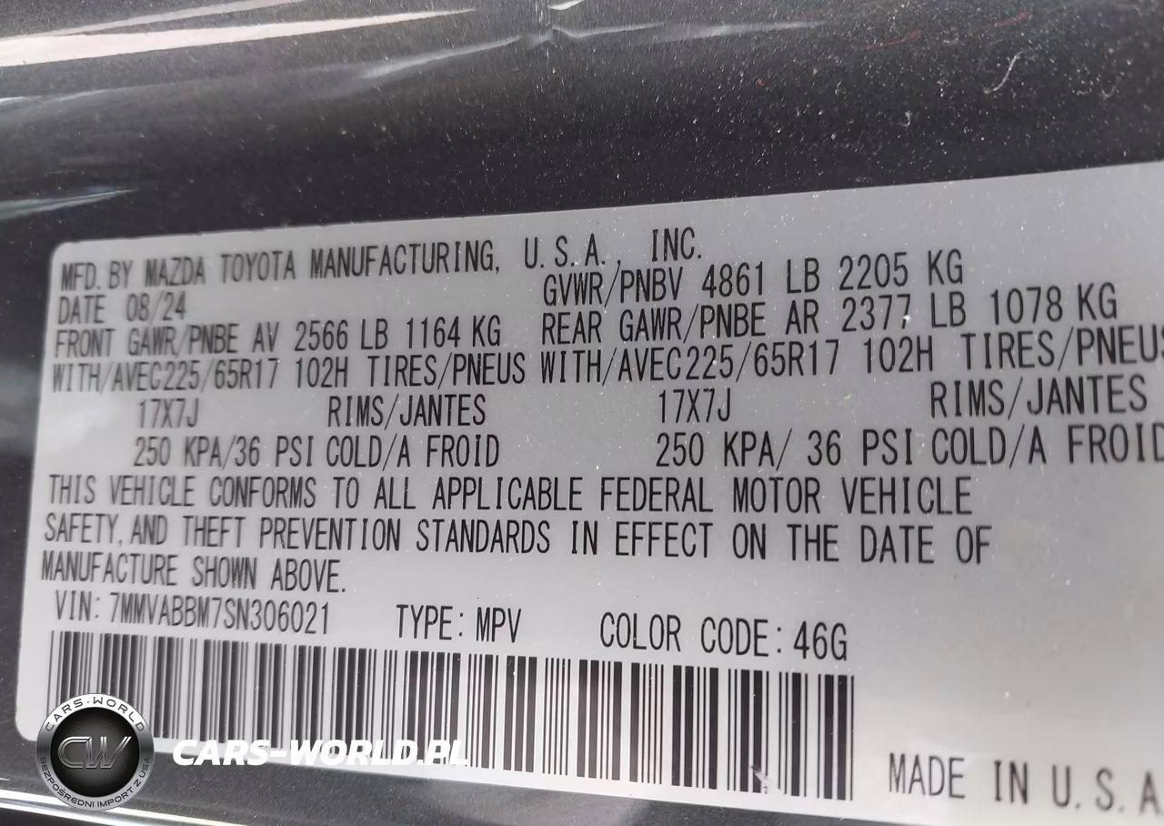2025 Mazda Cx-50 2.5 S Preferred Package VIN:7MMVABBM7SN306021 - 9