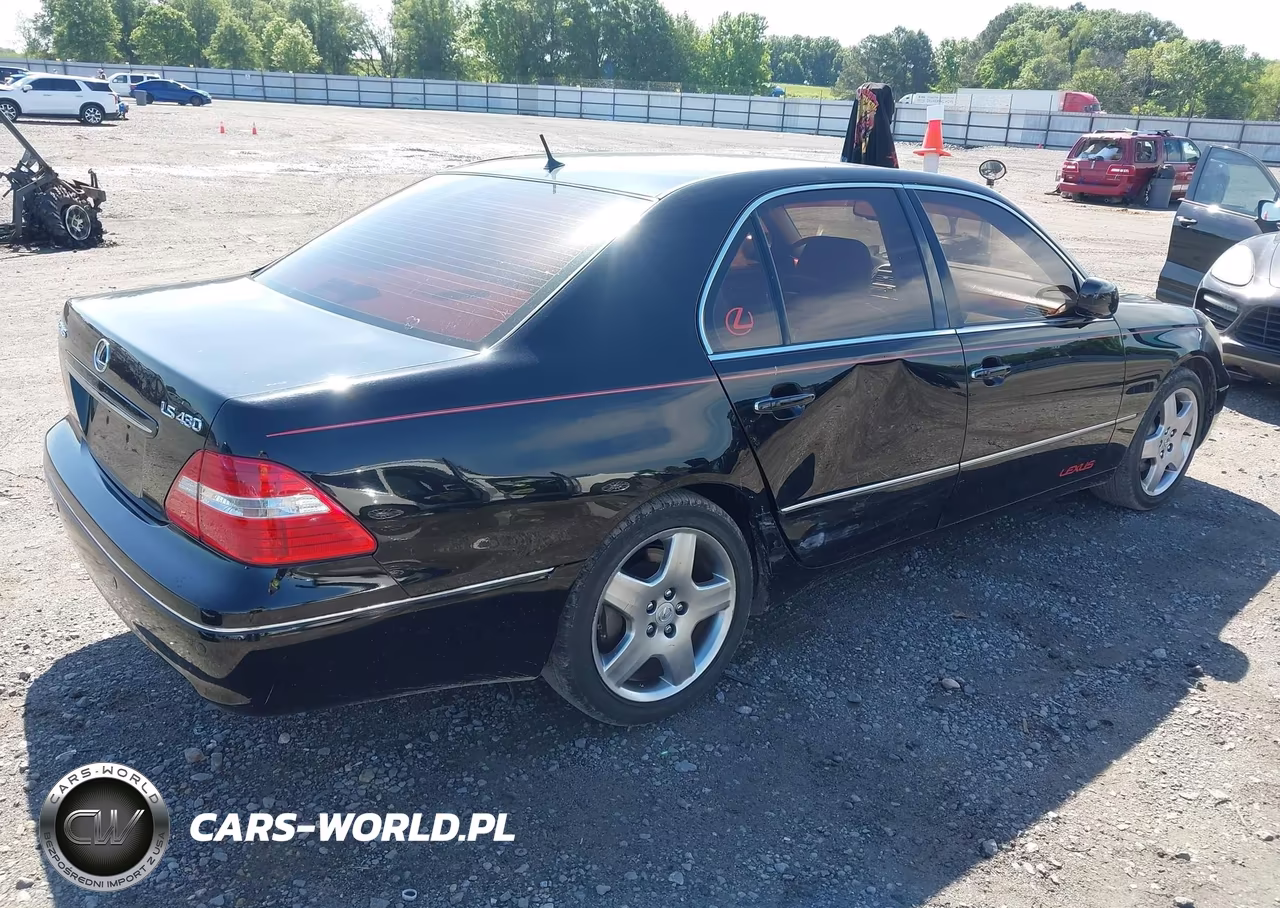 2005 Lexus Ls 430 VIN:JTHBN36F155014859 - 4