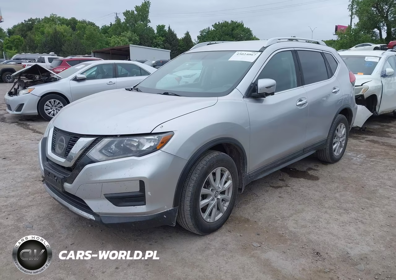 2017 Nissan Rogue Sv VIN:KNMAT2MV3HP613259 - 2