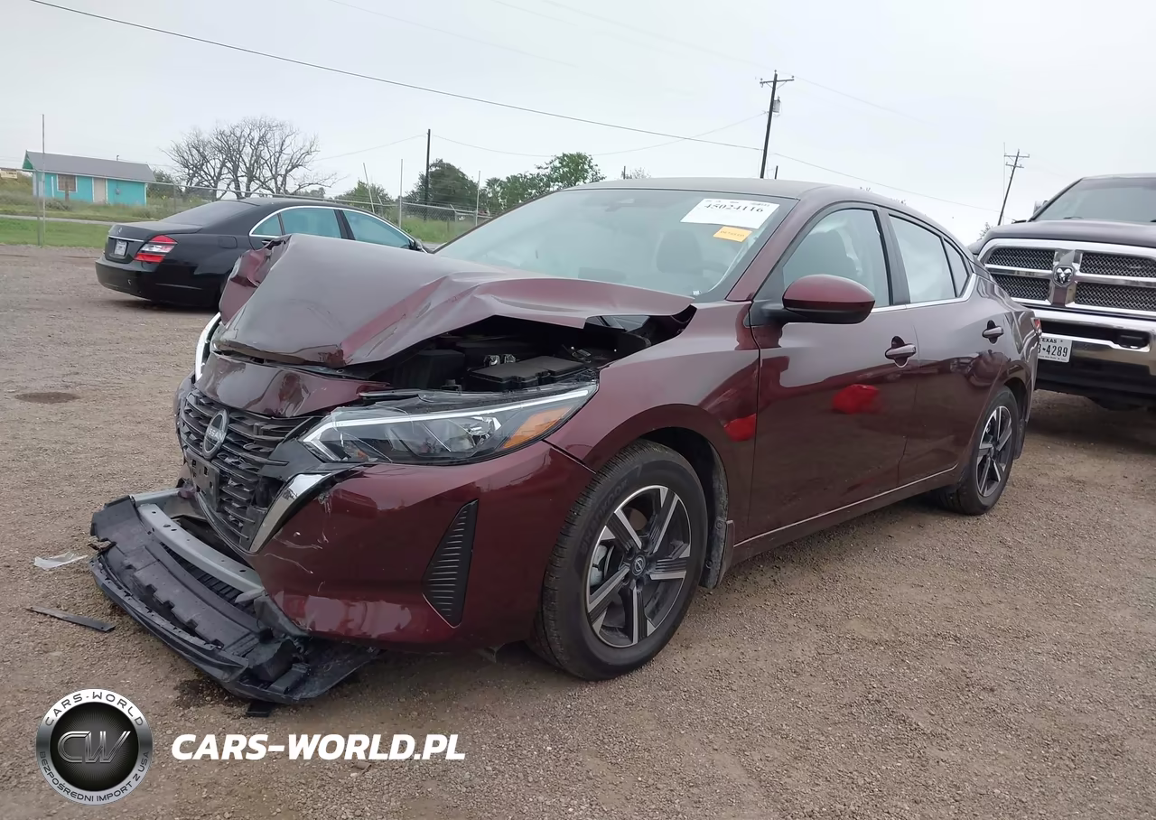 2025 Nissan Sentra Sv VIN:3N1AB8CV7SY427322 - 2