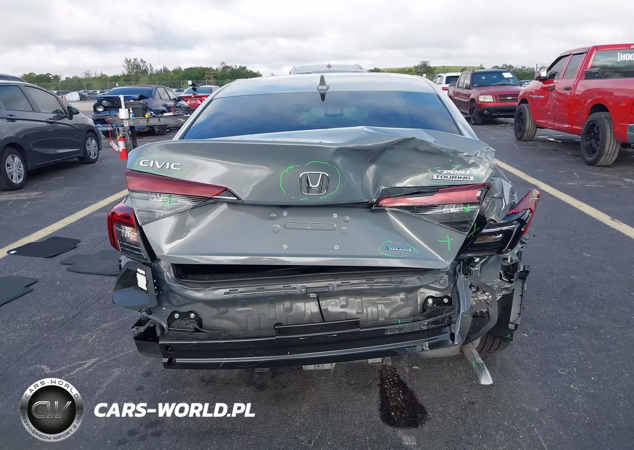 2025 Honda Civic Hybrid Sport-Sport Touring VIN:2HGFE4F8XSH347884 - 16