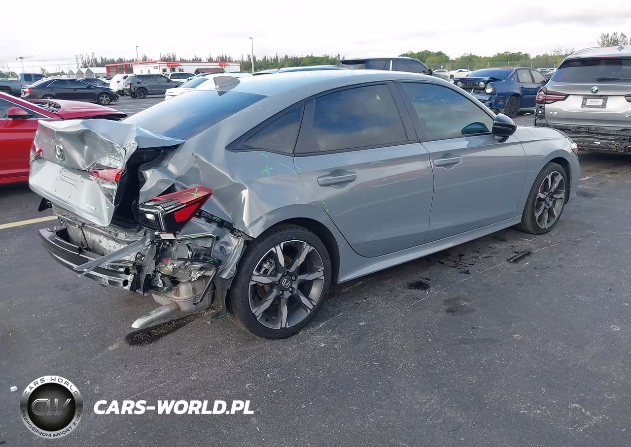 2025 Honda Civic Hybrid Sport-Sport Touring VIN:2HGFE4F8XSH347884 - 4