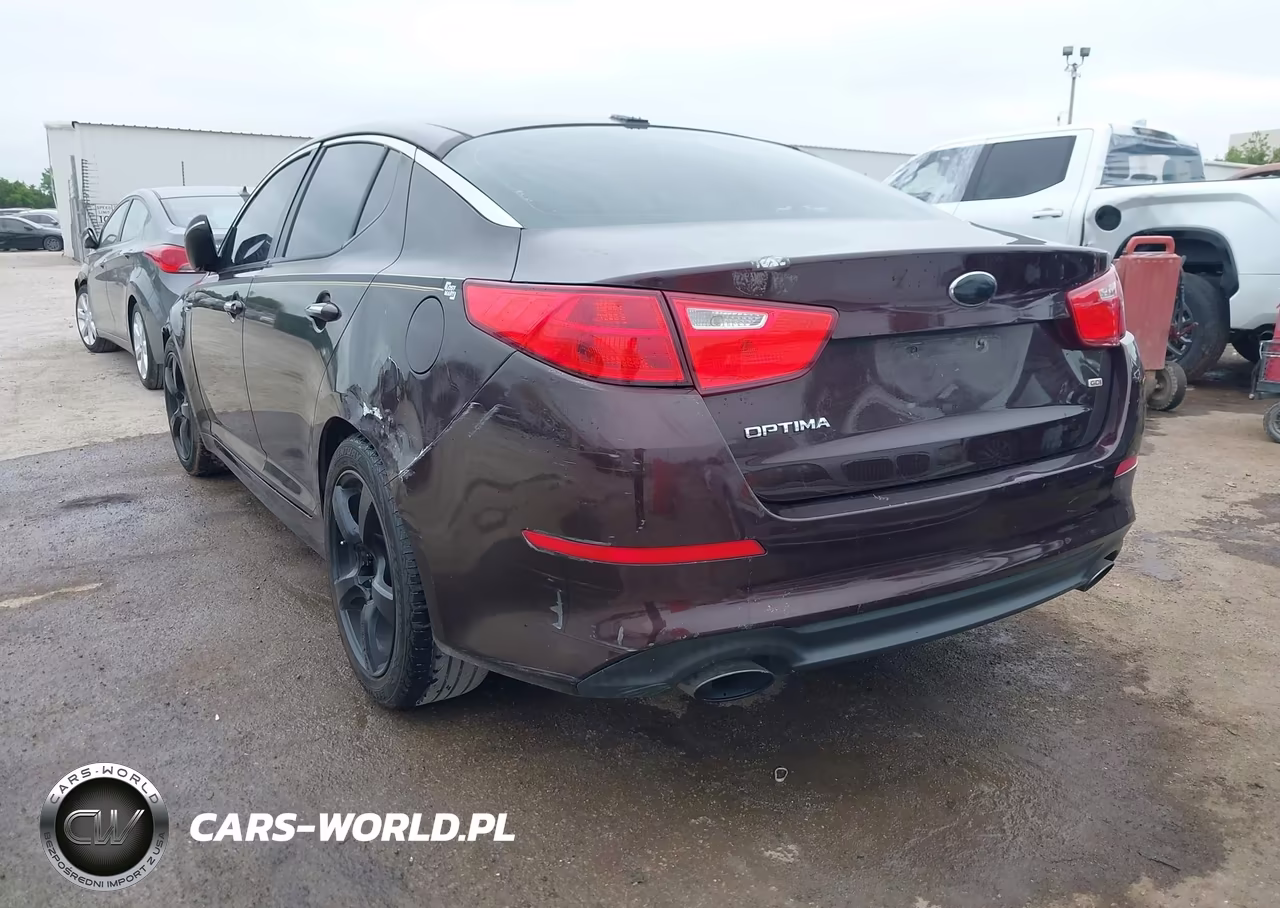 2014 Kia Optima Lx VIN:5XXGM4A79EG297233 - 3