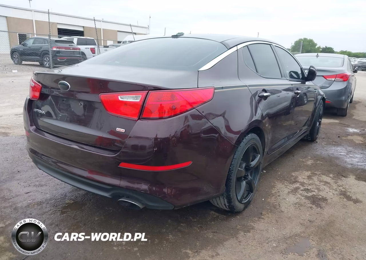 2014 Kia Optima Lx VIN:5XXGM4A79EG297233 - 4