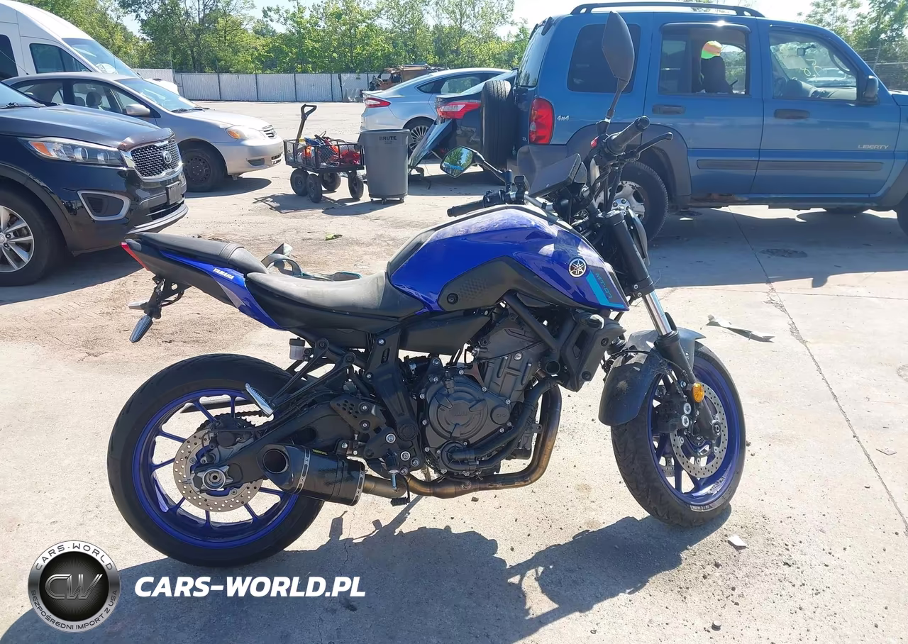 2024 Yamaha Mt07 VIN:JYARM32E5RA009737 - 12