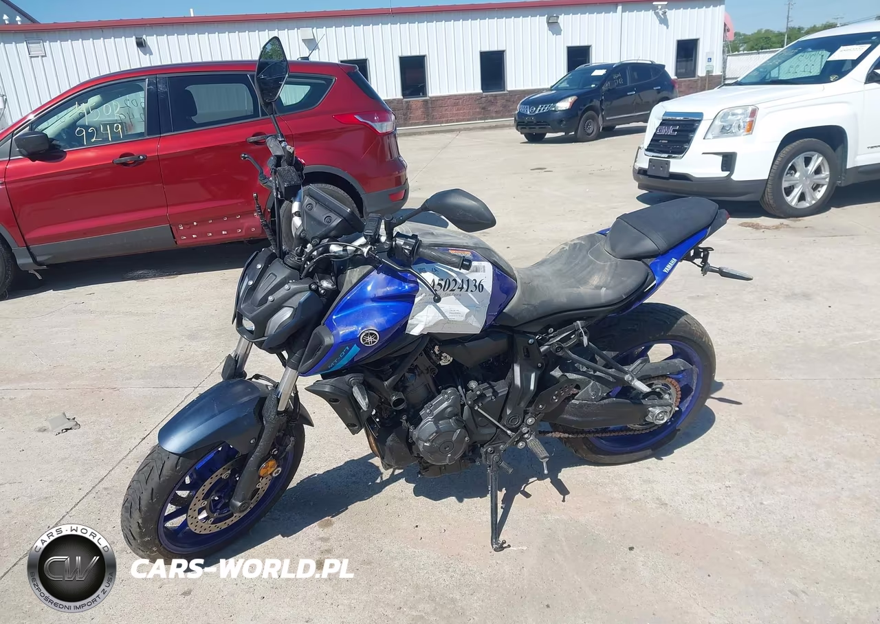 2024 Yamaha Mt07 VIN:JYARM32E5RA009737 - 2