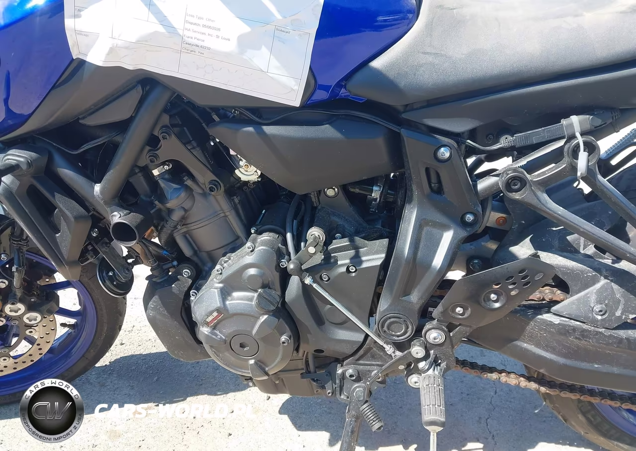 2024 Yamaha Mt07 VIN:JYARM32E5RA009737 - 9
