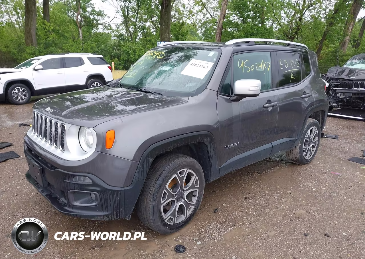 2017 Jeep Renegade Limited 4X4 VIN:ZACCJBDBXHPE80328 - 2