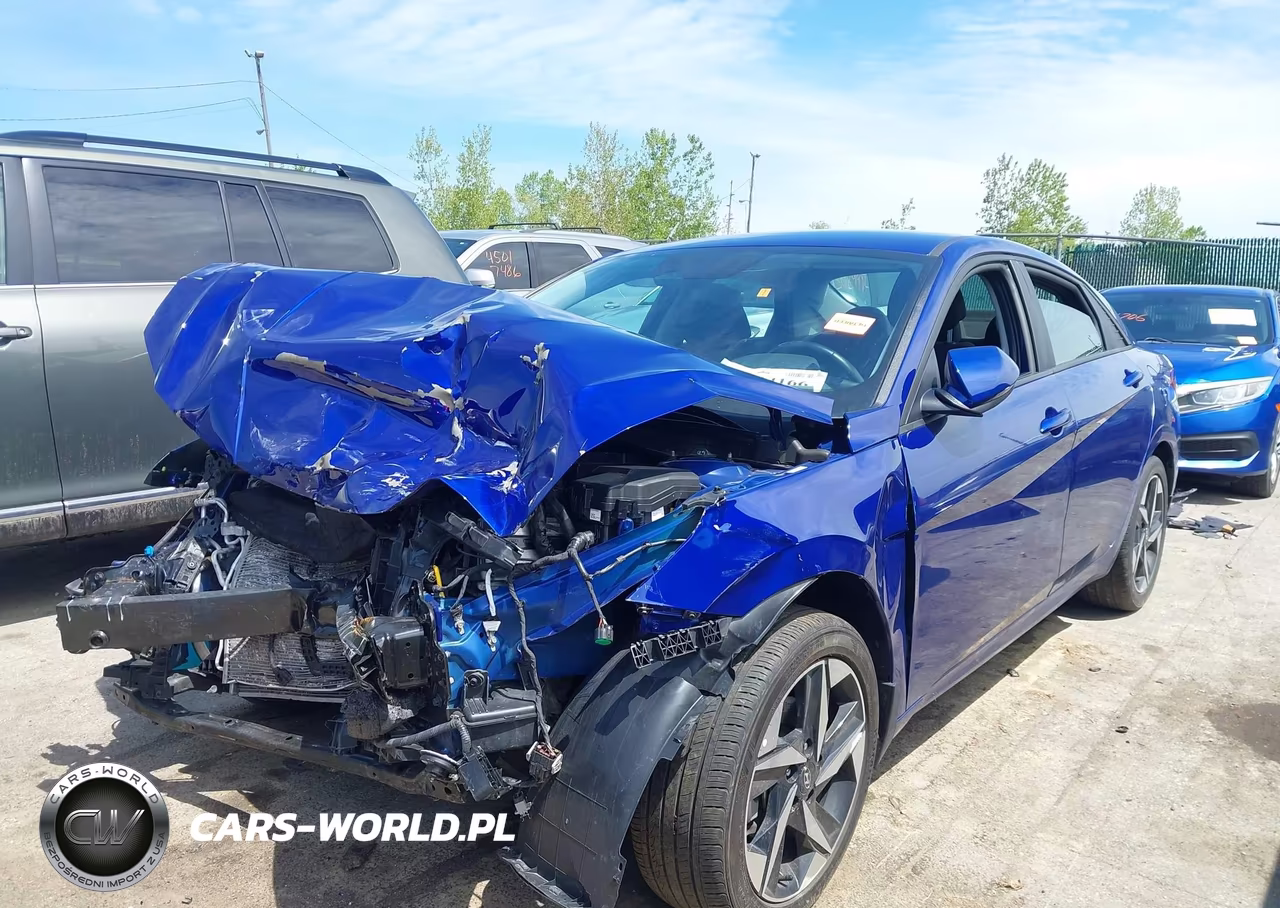 2023 Hyundai Elantra Sel VIN:KMHLS4AG9PU566456 - 2