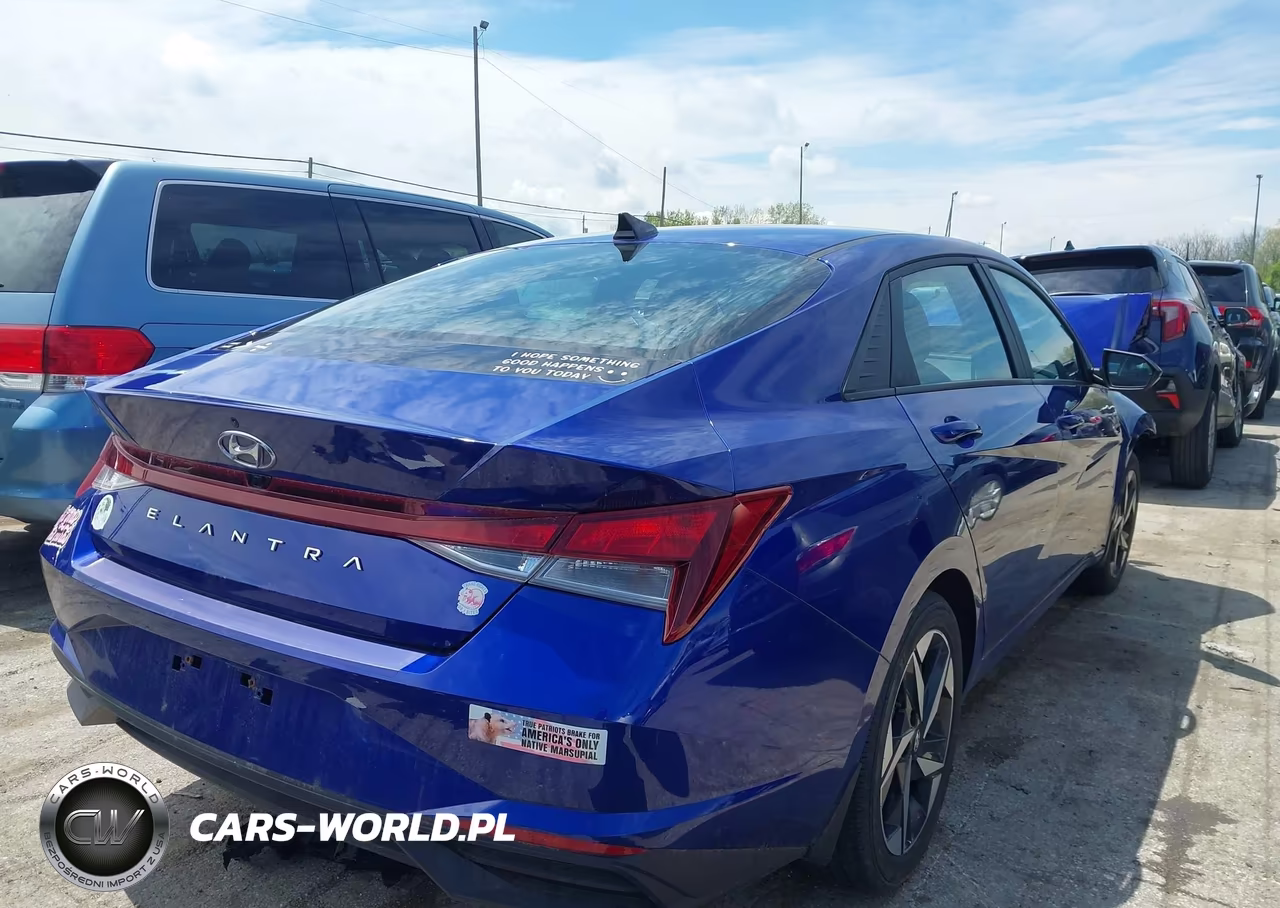 2023 Hyundai Elantra Sel VIN:KMHLS4AG9PU566456 - 4