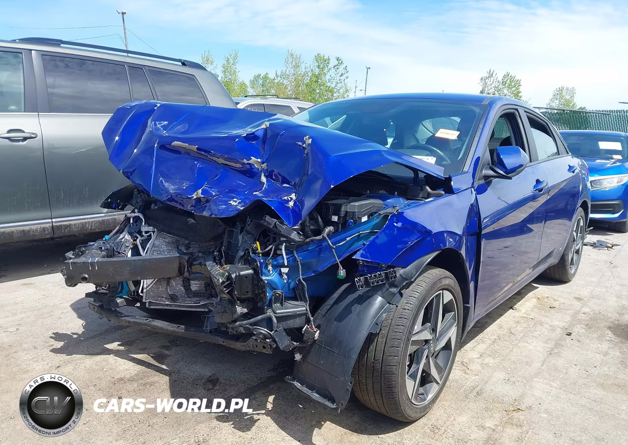 2023 Hyundai Elantra Sel VIN:KMHLS4AG9PU566456 - 6