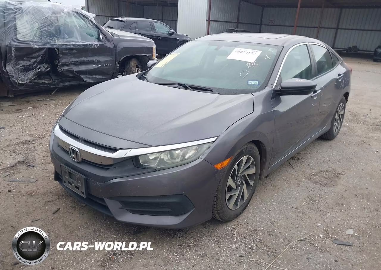 2016 Honda Civic Ex VIN:19XFC2F7XGE001451 - 2
