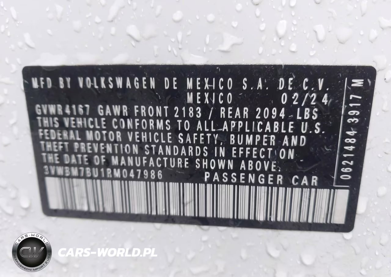 2024 Volkswagen Jetta 1.5T Sport VIN:3VWBM7BU1RM047986 - 9