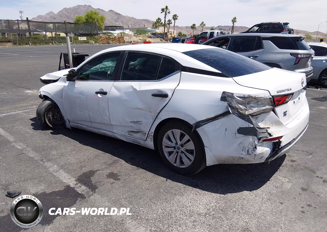 2024 Nissan Sentra S Xtronic Cvt VIN:3N1AB8BV9RY212195 - 3