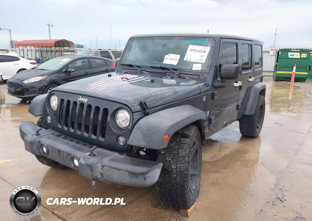 2017 Jeep Wrangler Unlimited Sport 4X4 VIN:1C4BJWDG1HL624447 - 2