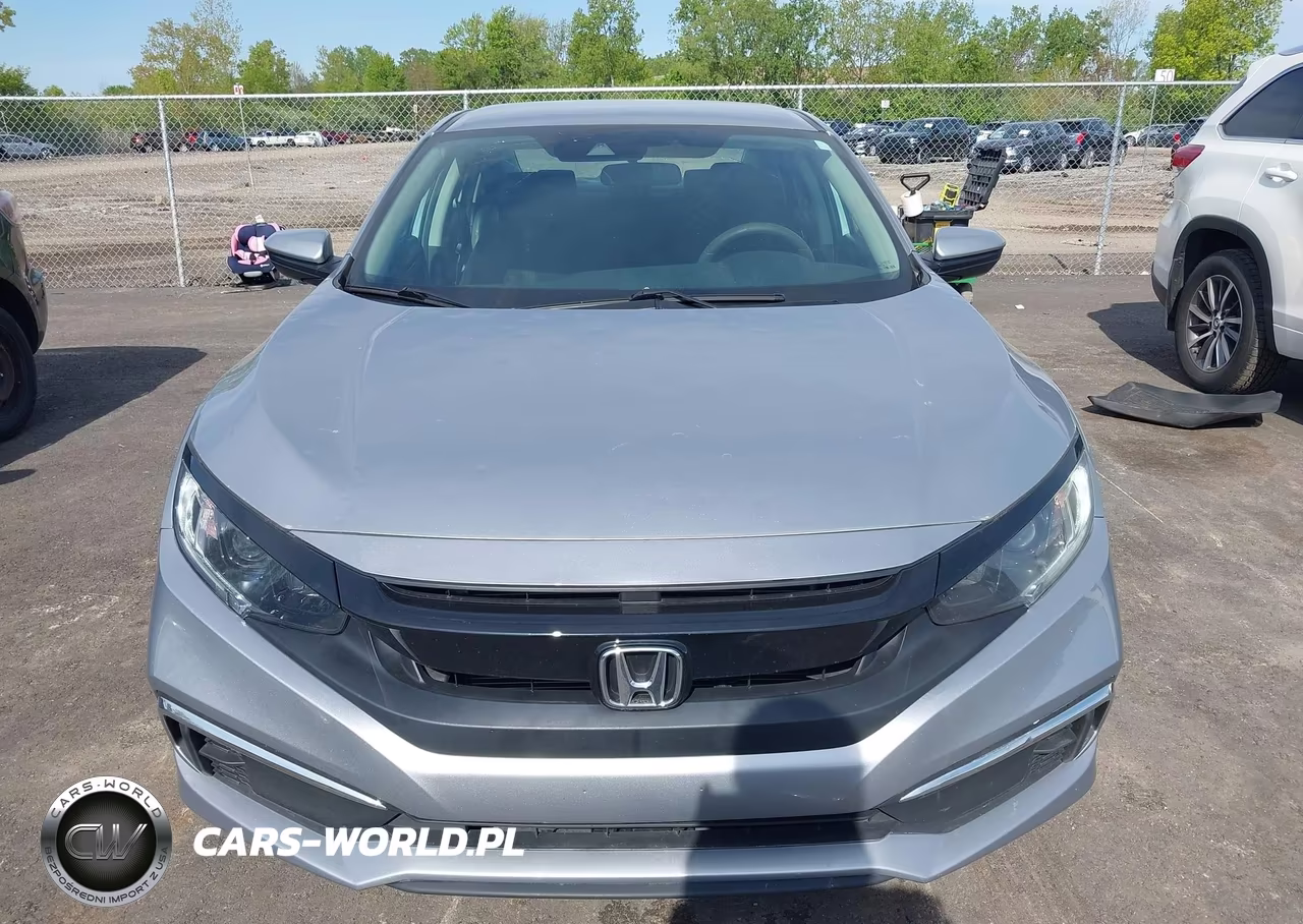 2020 Honda Civic Lx VIN:2HGFC2F6XLH523617 - 12