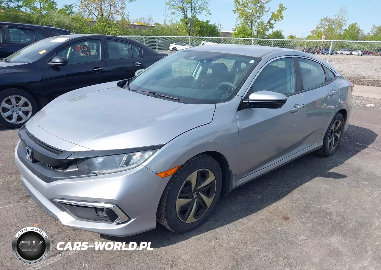 2020 Honda Civic Lx VIN:2HGFC2F6XLH523617 - 2
