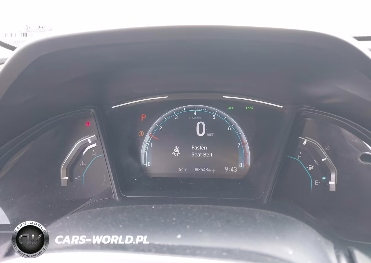 2020 Honda Civic Lx VIN:2HGFC2F6XLH523617 - 7