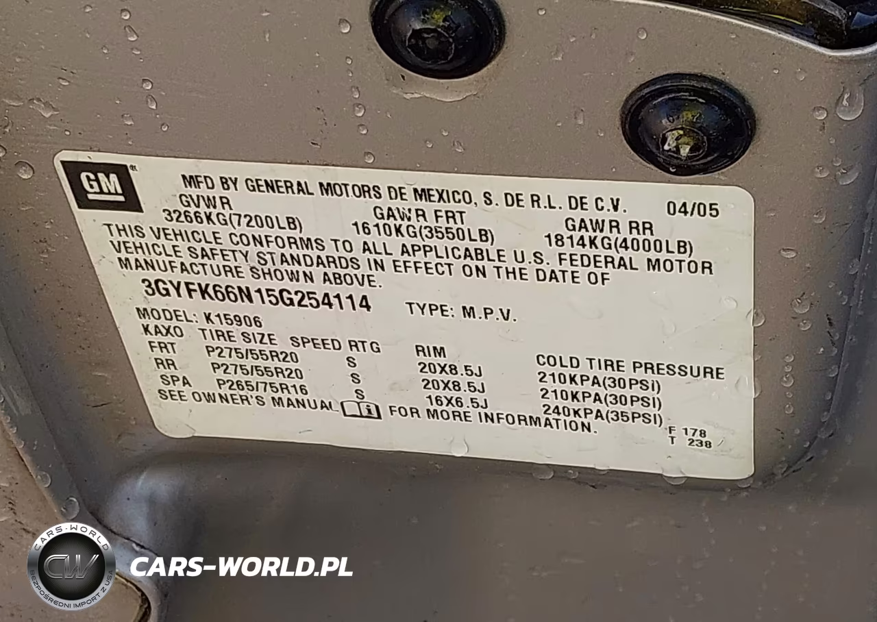 2005 Cadillac Escalade Esv Platinum Edition VIN:3GYFK66N15G254114 - 9