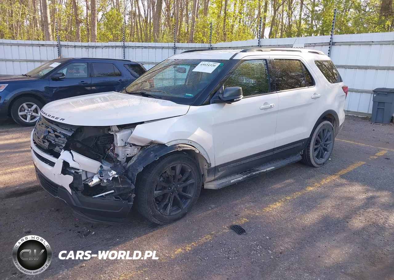2018 Ford Explorer Xlt VIN:1FM5K8D85JGA53957 - 2