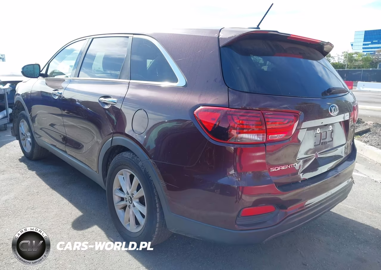 2019 Kia Sorento 2.4L Lx VIN:5XYPG4A39KG535836 - 3