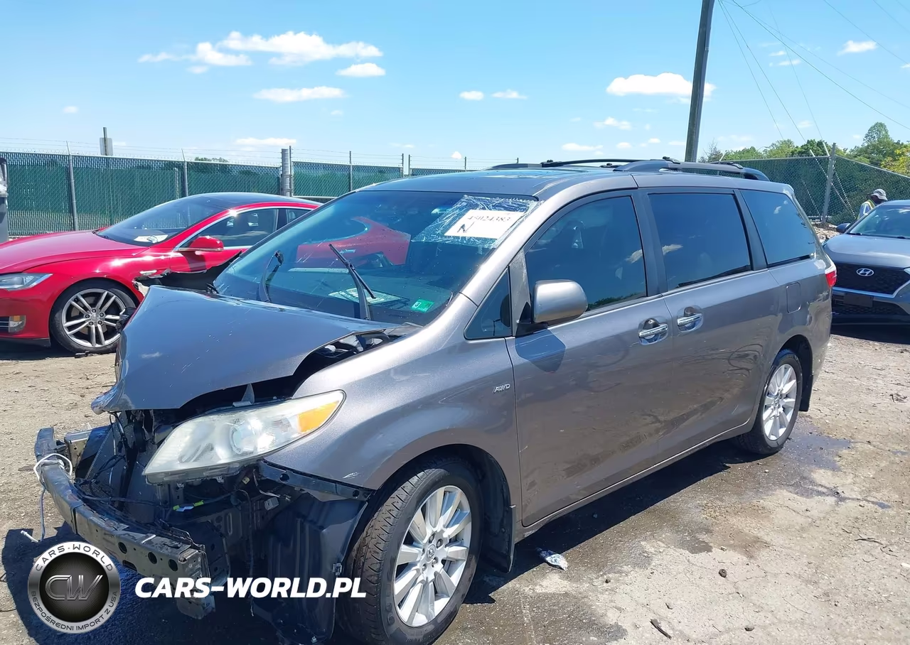2017 Toyota Sienna Xle Premium 7 Passenger VIN:5TDDZ3DC3HS153526 - 2