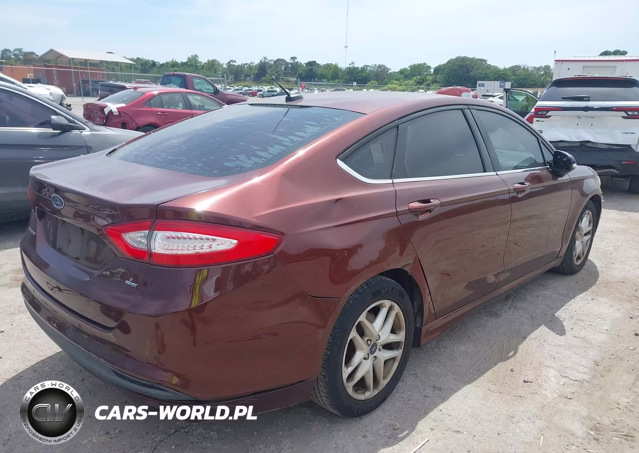 2016 Ford Fusion Se VIN:3FA6P0H76GR295175 - 4