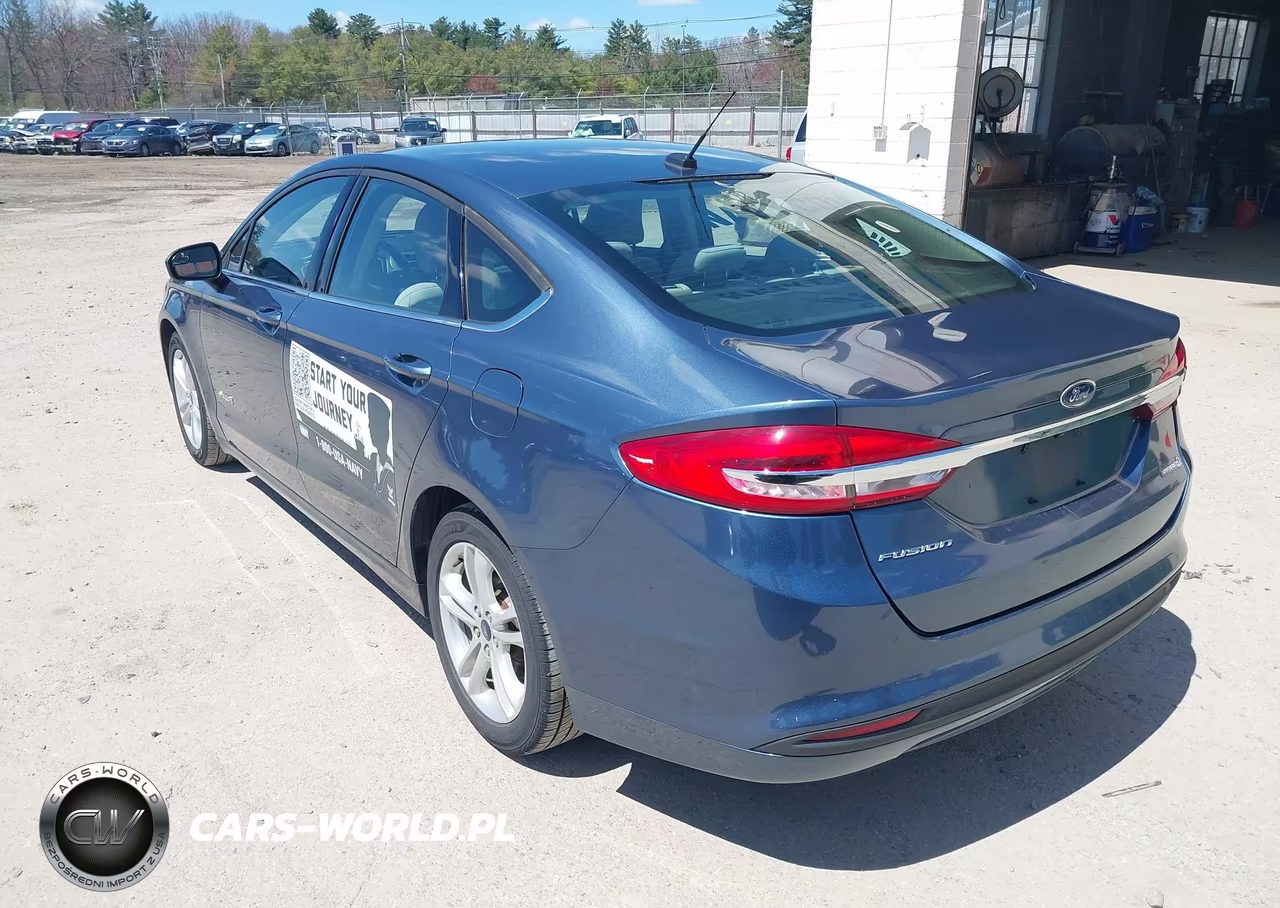 2018 Ford Fusion Hybrid S VIN:3FA6P0UU1JR243469 - 3